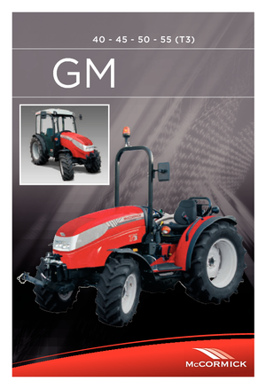 Трактори 4WD (задвиждане на четирите колела) McCormick GM 45