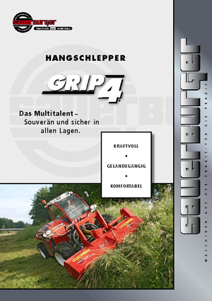 Трактори 4WD (задвиждане на четирите колела) Sauerburger GRIP 4-95