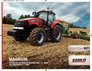Трактори 4WD (задвиждане на четирите колела) Case IH Magnum 260 Basis