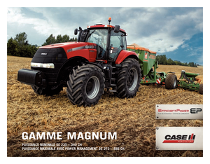 Трактори 4WD (задвиждане на четирите колела) Case IH Magnum 260 Basis