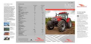 Трактори 4WD (задвиждане на четирите колела) McCormick MC 135