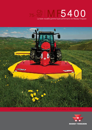 Трактори 4WD (задвиждане на четирите колела) Massey Ferguson MF 5430-4 Freisicht