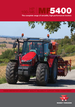 Трактори 4WD (задвиждане на четирите колела) Massey Ferguson MF 5470-4 Edition