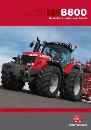 Трактори 4WD (задвиждане на четирите колела) Massey Ferguson MF 8680 Dyna-VT