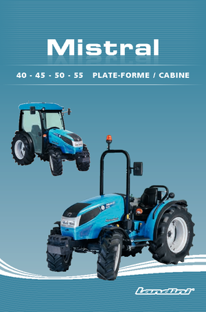 Трактори 4WD (задвиждане на четирите колела) Landini Mistral 45