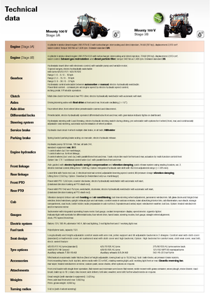 Трактори 4WD (задвиждане на четирите колела) Reform Werke Mounty 100 V