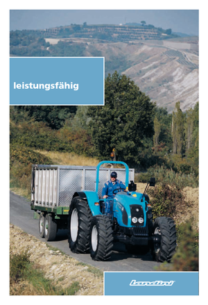 Трактори 4WD (задвиждане на четирите колела) Landini Powerfarm 90 RPS