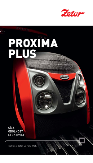 Трактори 4WD (задвиждане на четирите колела) Zetor Proxima Plus 90