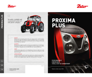 Трактори 4WD (задвиждане на четирите колела) Zetor Proxima Plus 90