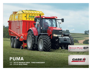 Трактори 4WD (задвиждане на четирите колела) Case IH Puma 140 MC Komfort EHR