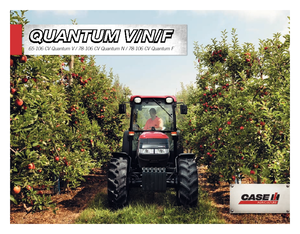 Трактори 4WD (задвиждане на четирите колела) Case IH Quantum 105 F  Komfort 2