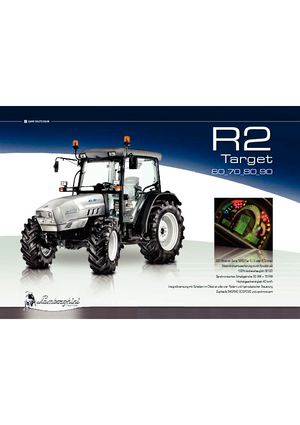 Трактори 4WD (задвиждане на четирите колела) Lamborghini R 2.60 Target DT