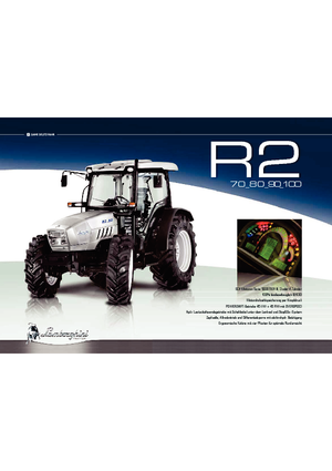 Трактори 4WD (задвиждане на четирите колела) Lamborghini R 2.70 GS DT