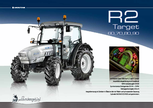 Трактори 4WD (задвиждане на четирите колела) Lamborghini R 2.90 Target DT