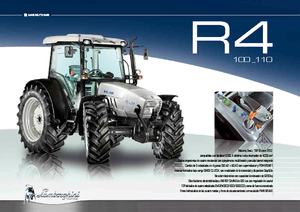 Трактори 4WD (задвиждане на четирите колела) Lamborghini R 4.110 DT