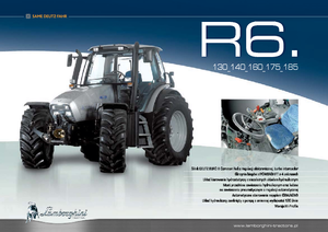 Трактори 4WD (задвиждане на четирите колела) Lamborghini R 6.130 DCR