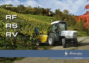 Трактори 4WD (задвиждане на четирите колела) Lamborghini RF 110 DT