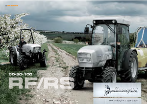 Трактори 4WD (задвиждане на четирите колела) Lamborghini RF 100 GS DT