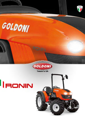 Трактори 4WD (задвиждане на четирите колела) Goldoni Ronin 40
