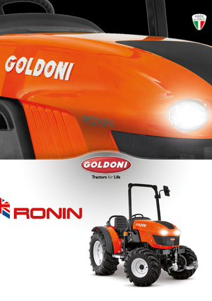 Трактори 4WD (задвиждане на четирите колела) Goldoni Ronin 40