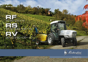 Трактори 4WD (задвиждане на четирите колела) Lamborghini RV 90 GS DT