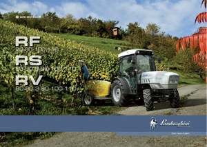 Трактори 4WD (задвиждане на четирите колела) Lamborghini RS 100 DT