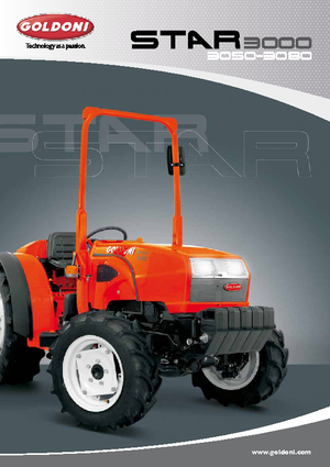 Трактори 4WD (задвиждане на четирите колела) Goldoni Star 3050