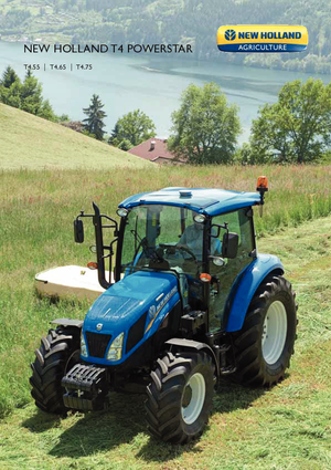 Трактори 4WD (задвиждане на четирите колела) New Holland T 4.55 Powerstar (100)