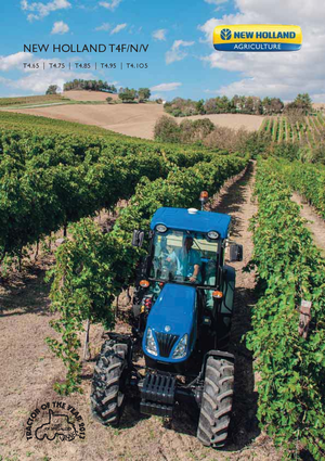 Трактори 4WD (задвиждане на четирите колела) New Holland T 4.85 N