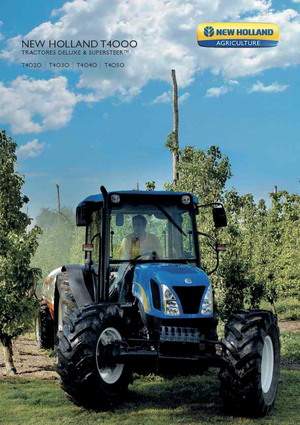 Трактори 4WD (задвиждане на четирите колела) New Holland T 4050 (101)