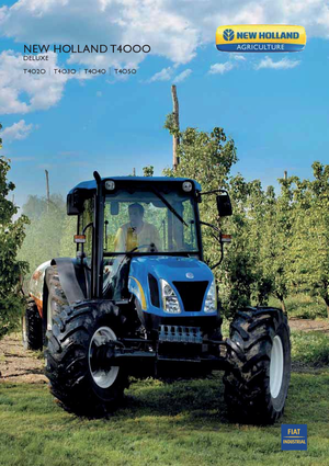 Трактори 4WD (задвиждане на четирите колела) New Holland T 4050 (101)