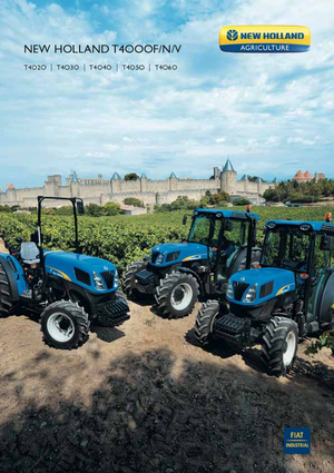 Трактори 4WD (задвиждане на четирите колела) New Holland T 4060 F (700)