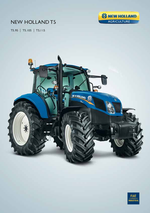 Трактори 4WD (задвиждане на четирите колела) New Holland T 5.105 (402)
