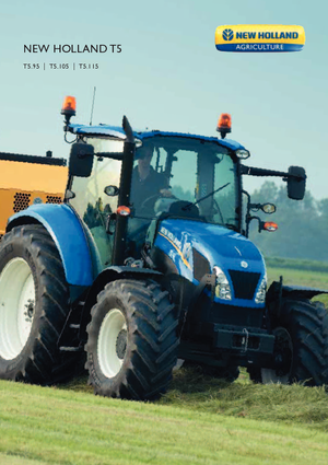Трактори 4WD (задвиждане на четирите колела) New Holland T 5.115 (901)