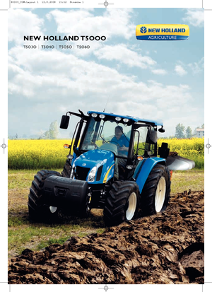 Трактори 4WD (задвиждане на четирите колела) New Holland T 5040 (100)