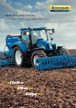 Трактори 4WD (задвиждане на четирите колела) New Holland T 6030 Plus (774)