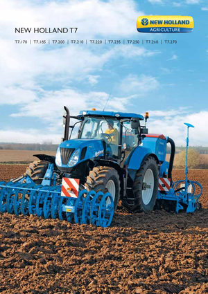 Трактори 4WD (задвиждане на четирите колела) New Holland T 7.170 (801)