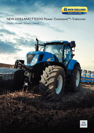 Трактори 4WD (задвиждане на четирите колела) New Holland T 7040 (800)