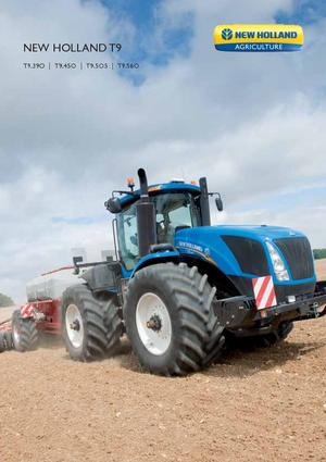 Трактори 4WD (задвиждане на четирите колела) New Holland T 9.450 (100)