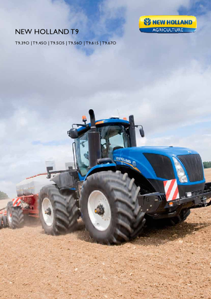 Трактори 4WD (задвиждане на четирите колела) New Holland T 9.505 (100)