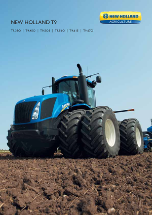 Трактори 4WD (задвиждане на четирите колела) New Holland T 9.450 (300)