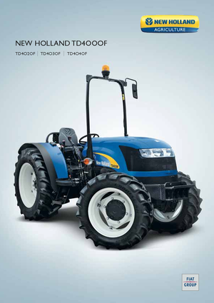 Трактори 4WD (задвиждане на четирите колела) New Holland TD 4020 F