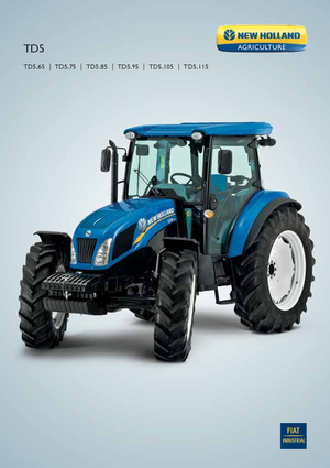 Трактори 4WD (задвиждане на четирите колела) New Holland TD 5.75 (502)