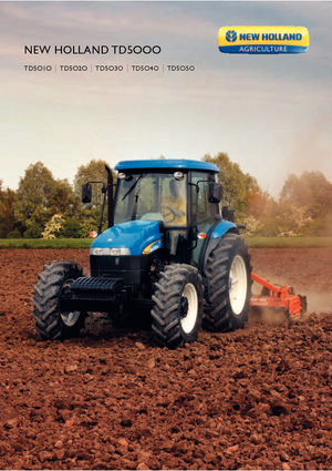 Трактори 4WD (задвиждане на четирите колела) New Holland TD 5050 (502)