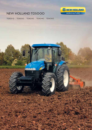 Трактори 4WD (задвиждане на четирите колела) New Holland TD 5050 (600)