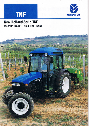 Трактори 4WD (задвиждане на четирите колела) New Holland TN 70 F DT (101/100)