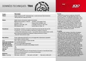Трактори 4WD (задвиждане на четирите колела) Carraro TRH 9800