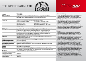 Трактори 4WD (задвиждане на четирите колела) Carraro TRH 9800