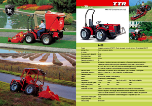 Трактори 4WD (задвиждане на четирите колела) Carraro TTR HST 4400 Mountain