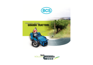 Трактори 4WD (задвиждане на четирите колела) BCS Volcan 850 RS